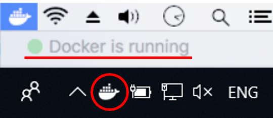docker status